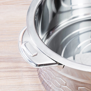 หม้อสแตนเลสเก็บความสดใหม่สำหรับทำอาหารหม้อเก็บอาหารกล้วยไม้ทำจากสเตนเลสสตีลทันสมัย - Product Image 4