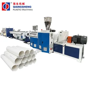 Maquinaria Qiangsheng, máquina extrusora de tubos de plástico de PVC, línea de extrusión de tubos de PVC