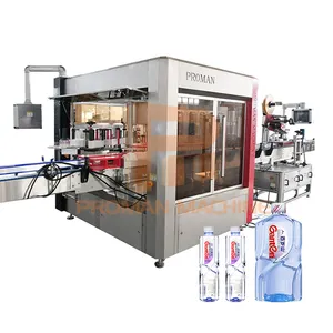 Factory Sticker Adhesive Pet Bottle Oil Water Labeling Machine for Water Bottles