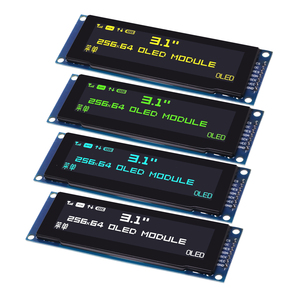 Hot thực OLED hiển thị 3.12 "256*64 25664 dots đồ họa LCD module Màn hình hiển thị LCM Màn hình ssd1322 điều khiển hỗ trợ SPI - Product Image 3