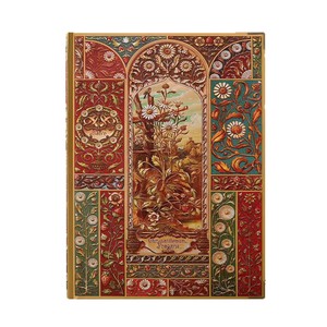 Cuaderno de Dibujo Retro de <span class=keywords><strong>Tapa</strong></span> <span class=keywords><strong>Dura</strong></span> 16K, Papel Grueso para Pintura Gouache, Ideal para Estudiantes de Arte, Regalo Exquisito de Alta Gama, Rojo/Verde/Dorado - Product Image 5