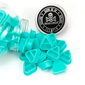 Light Blue Disposable Silicone Tattoo Ink Cup Thick Bottom Pigment <b>Holder</b> for Permanent <b>Makeup</b> Supplies - Product Image 6