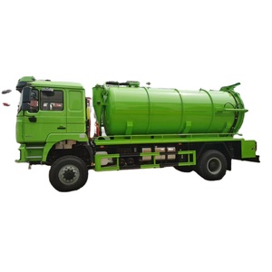 Camión de Succión de Aguas Residuales SHACMAN de 15 Metros Cúbicos con Bomba de Vacío para Limpieza - Product Image 1