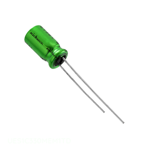 Distribuidor Autorizado UES1C330MEM1TD Condensador de Aluminio de 33 uF, 20%, 16V, Radial, de Montaje a Través de Orificio - Product Image 1