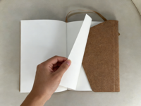 Carnet à couverture rigide A5 personnalisé Daqian, en kraft et liège, avec fermeture magnétique, reliure cousue, couverture en papier, article promotionnel, 70g