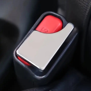 Haute qualité siège <span class=keywords><strong>de</strong></span> voiture <span class=keywords><strong>ceinture</strong></span> <span class=keywords><strong>de</strong></span> sécurité boucle Clip métal insérer <span class=keywords><strong>Auto</strong></span> intérieur siège boucles alerte silencieux - Product Image 2