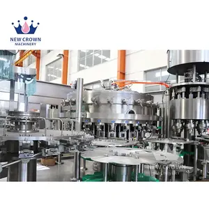 Industry Manufacturer Soft Drink Beverage PET Bottle Carbonated Drinking Filling Machine