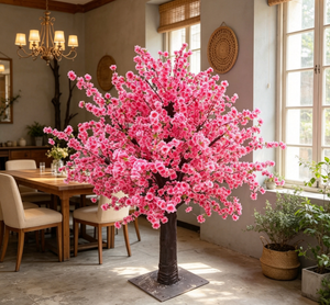 Achetez une Arche Décorative <span class=keywords><strong>pour</strong></span> Entrée, avec des Roses et des Arbres Artificiels <span class=keywords><strong>pour</strong></span> l'Intérieur et l'Extérieur, <span class=keywords><strong>en</strong></span> Rouge, <span class=keywords><strong>pour</strong></span> la Décoration Murale d'Entrée, Mini Arbre Artificiel - Product Image 1