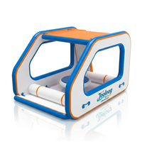 Bateau-maison gonflable électrique de luxe pour les activités nautiques