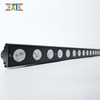 XJ Professionelle DMX Bühnenbeleuchtung 3x3 Segment-Steuerung RGBW 4-in-1 Dynamischer Pferdelauf-Effekt Aluminium Wandfluter 7200LM