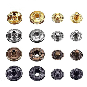 Top Grade Pro-Môi Trường Đồng Snap Nút + Nút Cài Đặt Công Cụ Thiết Lập Kết Hợp Xuống Áo Khoác Nút Quần Jean - Product Image 5