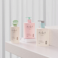 Bouteille de conditionneur pour cheveux à presser avec étiquette personnalisée et bouchon rabattable 250 ml Bouteilles de shampooing vides écologiques en HDPE 400 ml