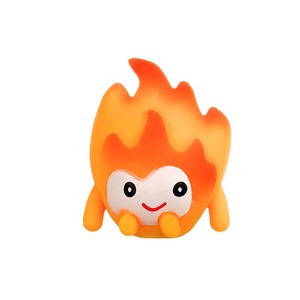 " Juguetes antiestrés Little Fireman Squeeze Fun Release, un popular personaje de internet para aliviar el estrés, Spark Man Squeeze Office - Product Image 5