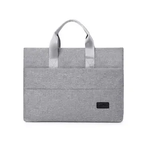 2024 Hongfei Factory Customized New Oxford Cloth 14 Inch Laptop Handbag Suitable For Business People