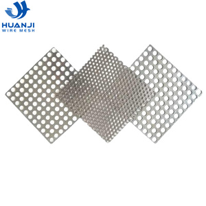 Perforated Metal Sheet Ventilated Facade Panels Decorative Aluminium Stainless Steel <b>Mesh</b> with Welding and Cutting Services - Product Image 3