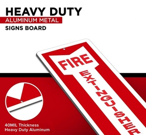 Señalización Fotoluminiscente para <span class=keywords><strong>Extintor</strong></span> de Incendios, Adhesivo que Brilla en la Oscuridad, Señal de Advertencia de Seguridad contra Incendios, Señalización Luminiscente Estándar ISO - Product Image 3