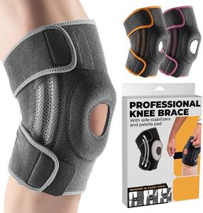 Bantalan Gel tempurung lutut abu-abu pad nyeri maksimum untuk pemulihan cepat untuk pria wanita Gym gunakan silakan cek ukuran Video (bumi) - Product Image 6