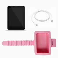 Mini Moniteur Selfie HD en Plastique pour Téléphone, Réglage de la Luminosité, Rechargeable, Conception Flexible à Clipser, Projection d'Écran Sans Fil OEM D11