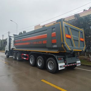 Semirremolque Volquete Trasero de Acero Reforzado en Forma de U de China con Capacidad de 80-120 Toneladas en Venta - Product Image 6