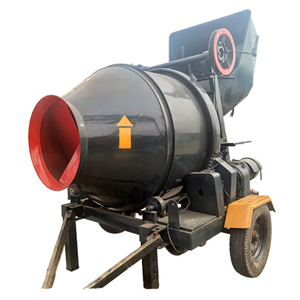 <span class=keywords><strong>Precio</strong></span> de fábrica Pequeño tanque de mezcla de <span class=keywords><strong>400</strong></span> <span class=keywords><strong>litros</strong></span> Máquina mezcladora de cemento móvil inclinable con ruedas Tambor portátil Mini mezclador de concreto - Product Image 1