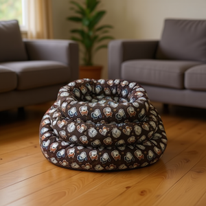 Set di Tre Letti per Animali Domestici Imbottiti in Cotone YM1266 - Product Image 3