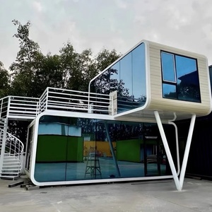 บ้านเคลื่อนที่ขนาดเล็กหรูหรา น้ำหนักเบา 2 ชั้น พับได้ พร้อมห้องน้ำ 1-3 ห้องนอน ขนาด 5800 มม./8 - Product Image 4