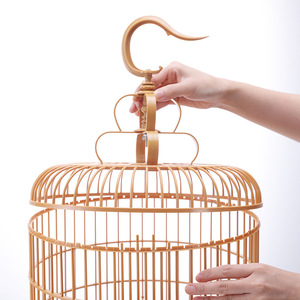 Sang trọng vòng nhựa lồng chim trung chuyển với đầy đủ thiết lập nhỏ chim nhà tàu sân bay một kích thước đi kèm trong màu sắc khác nhau đóng gói trong thùng carton - Product Image 6