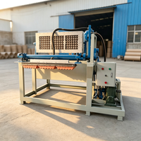 Machine à fabriquer des barquettes à œufs pour les fermes et les grossistes en œufs avec différents moules