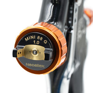 Pistolet à peinture Neoalex Mini 88 fabriqué en Chine avec gobelet de 125 ml et buse de 0,8/1,0/1,2 mm disponible au choix, pistolet à peinture pneumatique pour voiture - Product Image 3