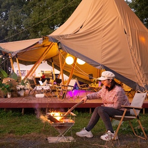Tente Tipi de Luxe <span class=keywords><strong>pour</strong></span> Événements Extérieurs : Fêtes, Mariages, Anniversaires, Glamping – Grande Tente Tipi en Toile <span class=keywords><strong>pour</strong></span> <span class=keywords><strong>Location</strong></span> - Product Image 1