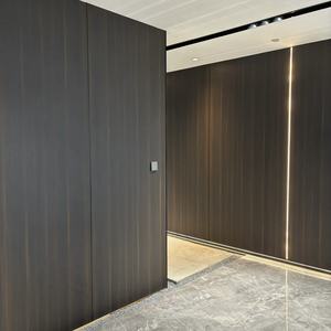 Wpc Revestimiento de pared Precio <span class=keywords><strong>Lowo</strong></span> Bamboo Mirror Panel WPC Panel de madera Hotel Panel de pared decorativo - Product Image 4