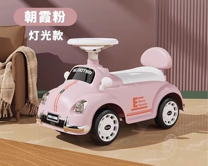 Coche de juguete eléctrico giratorio universal de plástico con ruedas antivuelco de cuatro ruedas para niños - Product Image 2