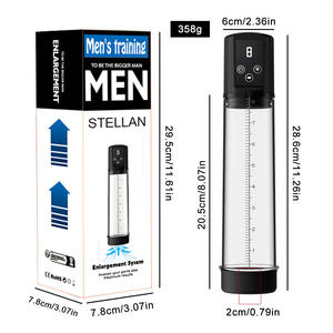 Automatische Penispumpe für die Penisvergrößerung – Dilatations- und Trainingsgerät – Penispumpe Vakuumpumpe Sexspielzeug mit 9 Saugstufen – Männlicher Masturbator Sexspielzeug für Männer 18+ - Product Image 6