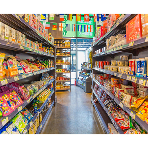 Expositor de estantería para supermercado, tienda de conveniencia, comisaría, placa perforada de una y dos caras, multifuncional, combinación libre - Product Image 1