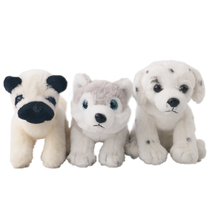 Juguetes de Peluche de Alta Calidad de 25 cm, Peluches de Perro Personalizados OEM, Muñeco de Peluche Suave de Tela con Relleno de Algodón PP - Product Image 1