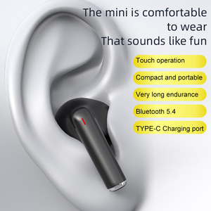 אוזניות TWS אלחוטיות פופולריות מדגם Mini In-Ear עם בקרת מגע, סינון רעשים, לספורט, מוזיקה ושיחות ללא ידיים - Product Image 5