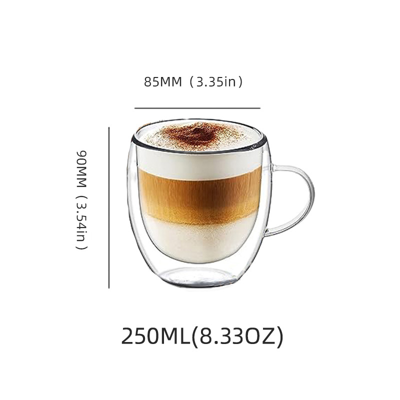250ML Or 8.33OZ  With Handle