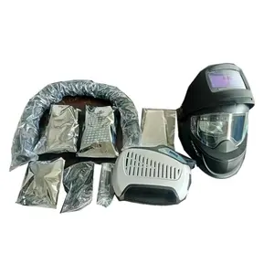 Top quality CE EN12941 TH3 class powered air purifying Auto-Darkening Welding Helmet with ventilation respirator