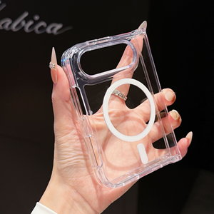 Funda Magnética Transparente a Prueba de Golpes para iPhone Duo 18 17 16 15 Pro Max, Compatible con Cargador Inalámbrico - Product Image 3