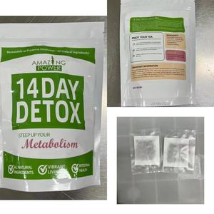 Tisane Detox Dimagrante Biologica 28 Giorni - 28 Bustine per Confezione, Senza Zucchero, Basso Contenuto di Grassi e Sale, Tè Transfrontaliero per Adulti - Product Image 3