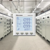 96*96mm RS485 Modbus RTU avec transformateur de courant CT Connect panneau d'alimentation multifonction compteur d'énergie triphasé
