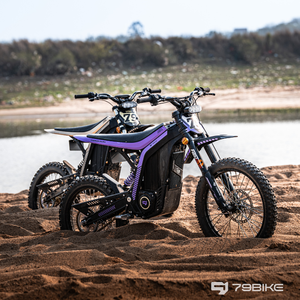 Moto électrique tout-terrain 79Bike LYNX 10000W 72V 40Ah, moto électrique pour adultes, autonomie de 120 km - Product Image 1