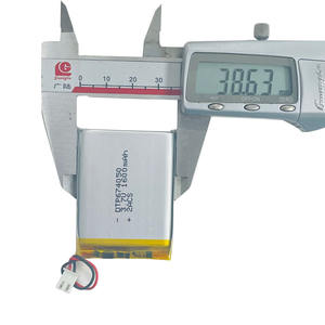 แบตเตอรี่ลิเธียมไอออน 674050 1600mAh 3.7V ของแท้จากโรงงาน OEM โพลิเมอร์ ขายส่ง คุณภาพดี ความจุขนาดใหญ่ - Product Image 2