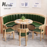 Ensemble table et chaises de restaurant moderne en bois massif, sièges en bois pour café, restauration rapide, pizzeria, hamburgers, café