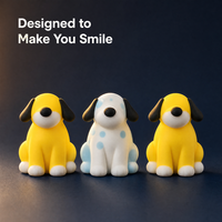 Jouets Squishy Mignons en Forme de Chiot, Matériel Souple à Presser, Anti-Stress, Personnalisables OEM ODM pour Bureau