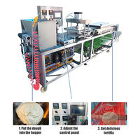 Machine automatique ORME pour la fabrication de mini-lavash turc, tortillas, chapatis et rotis, électrique, pour la maison et les petites entreprises
