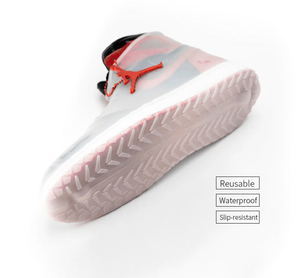 Suola in gomma copriscarpe antipioggia in gomma copriscarpe sportivi copriscarpe copriscarpe copriscarpe riutilizzabili impermeabili F - Product Image 5
