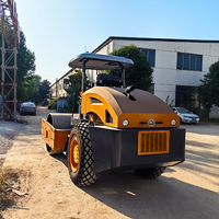 Rouleau compresseur statique compact avec capacité de 10 tonnes pour projets de construction mini petit compacteur rouleau compresseur vibrant