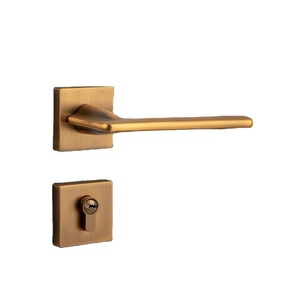 Prix d'usine – Ensemble de serrures de <span class=keywords><strong>porte</strong></span> de chambre minimalistes en alliage de zinc, poignée de <span class=keywords><strong>porte</strong></span> magnétique silencieuse pour appartement, cuisine, salle de bain - Product Image 1