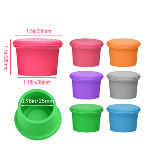 Tapón de Silicona para Botellas de Vino, Reutilizable, de Grado Alimenticio, para Mantener la Frescura del Vino Tinto y la Cerveza, Multicolor, Venta al Por Mayor - Product Image 2